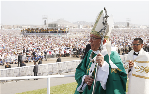 In Chile and Peru, pope tackles tough issues, urges compassion, unity