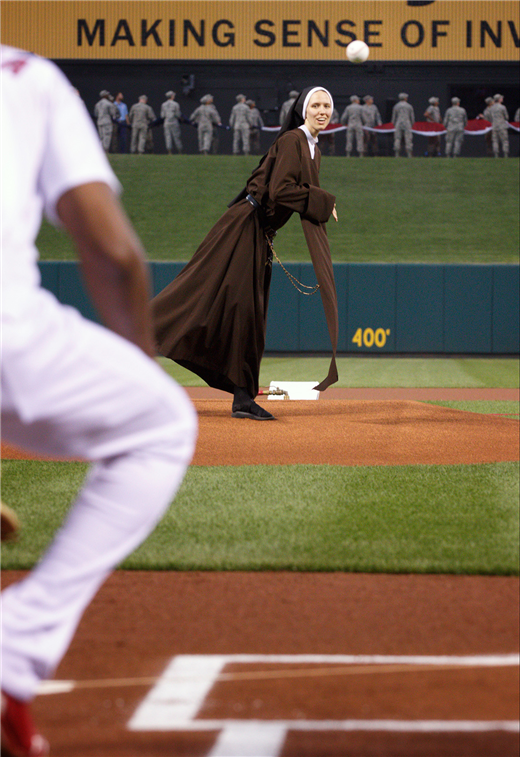 Serra Club night at Cards game is fun but also a pitch for vocations