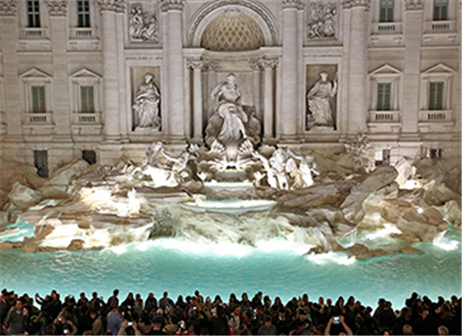 Trevi Fountain coins to continue bringing fortune to Rome’s needy