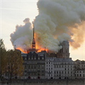 Historic Notre Dame Cathedral in Paris engulfed in flames