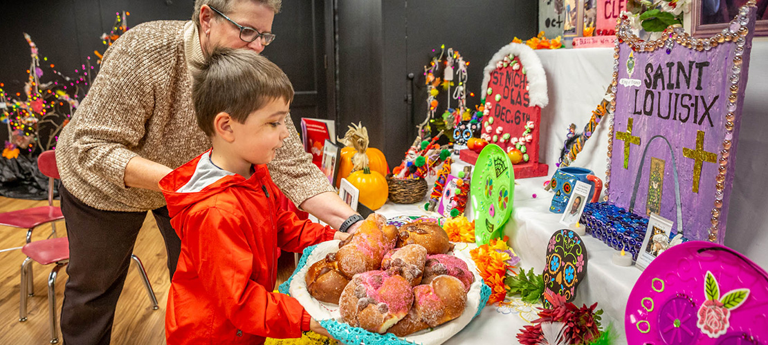 Students at Sacred Heart Villa learn important lessons about Dia de los Muertos