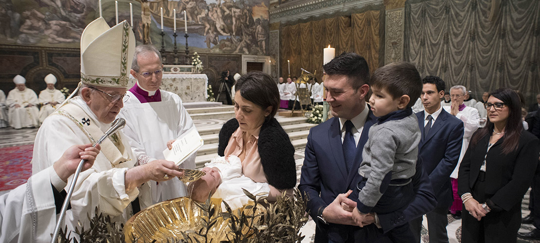 POPE’S MESSAGE | Gift of baptism is to be cherished