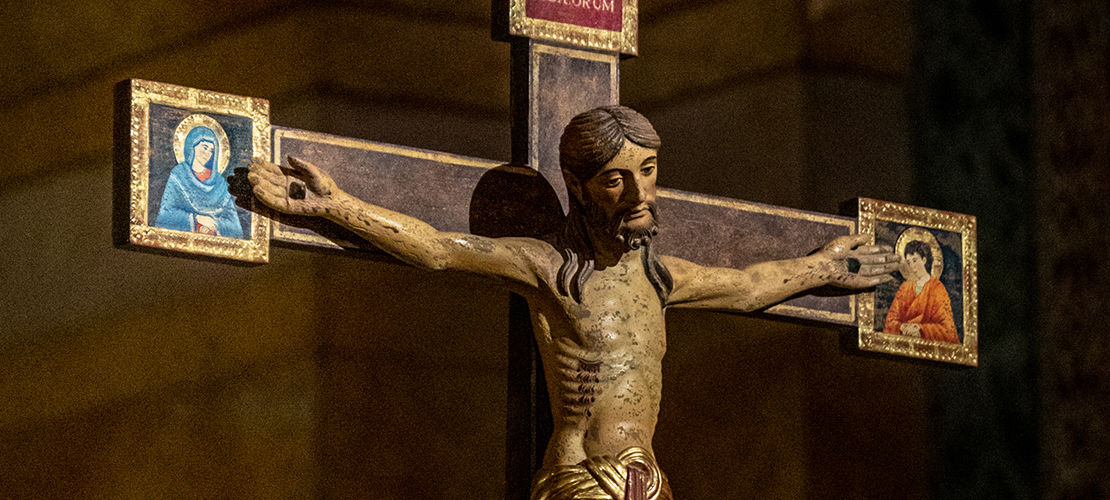 Crucifix blessed during pandemic has roots in northern Italy