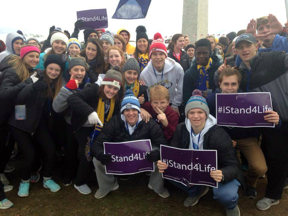 Generation Life teens proclaim the Gospel of Life at March for Life | Articles | Archdiocese of ...