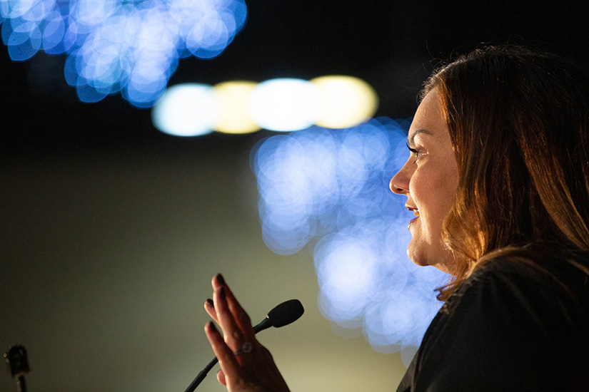 Abby Johnson, founder of Then There Were None, was the keynote speaker at the Respect Life Apostolate convention. She told attendees that the pro-life movement should be one of conversion, bringing others into a relationship with Christ.