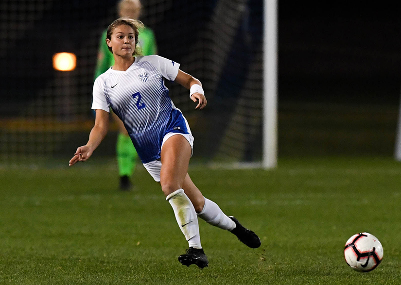 Saint Louis University soccer player Alli Klug is one of 10 finalists for the 2019 Senior CLASS Award in NCAA women’s soccer. The award recognizes candidates who best exemplify the four Cs of community, classroom, character and competition.
