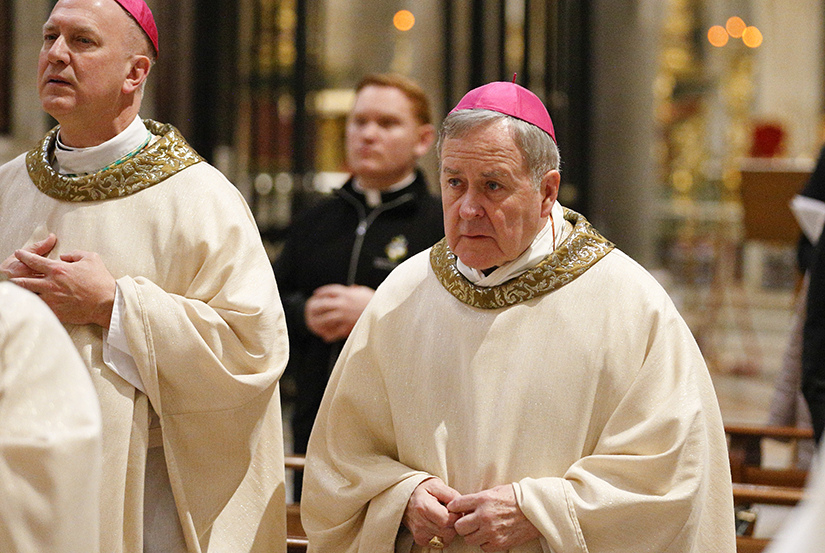 Archbishop Robert J. Carlson concelebrated Mass with other U.S. bishops from Iowa, Kansas, Missouri and Nebraska at the Basilica of St. Mary Major in Rome Jan. 14. The bishops were making their “ad limina” visits to the Vatican to report on the status of their dioceses to the pope and Vatican officials.