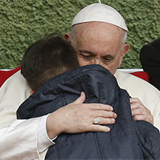 ‘Is dad in heaven?’ little boy asks pope