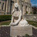 Parish honors its patroness with works of art