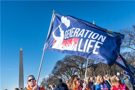 Generation Life pilgrims lead the charge in proclaiming that “Love Saves Lives” at annual March for Life