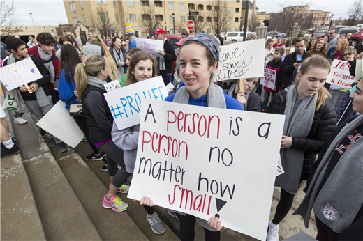 Local marches show strong pro-life witness