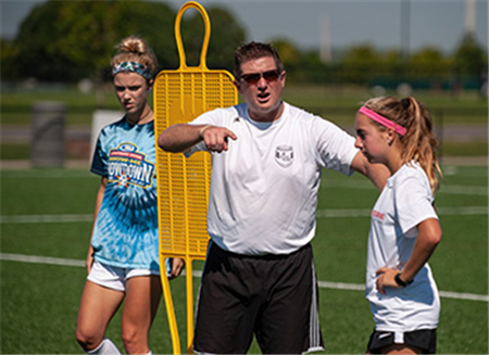 Muhr brings values to job with youth soccer association