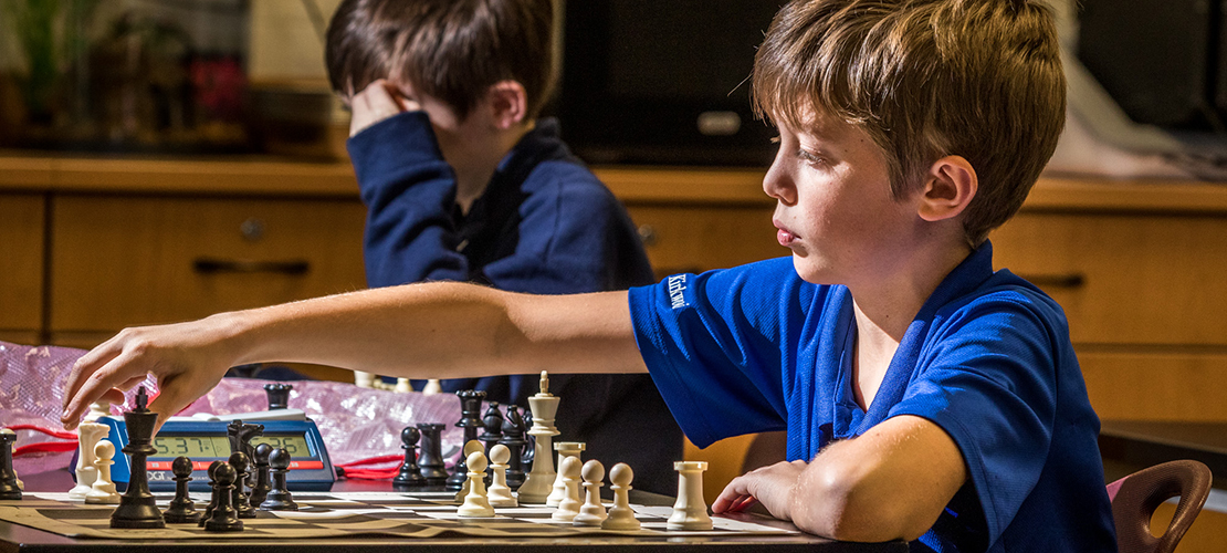 Chess club at St. Peter School in Kirkwood reflect's sports popularity