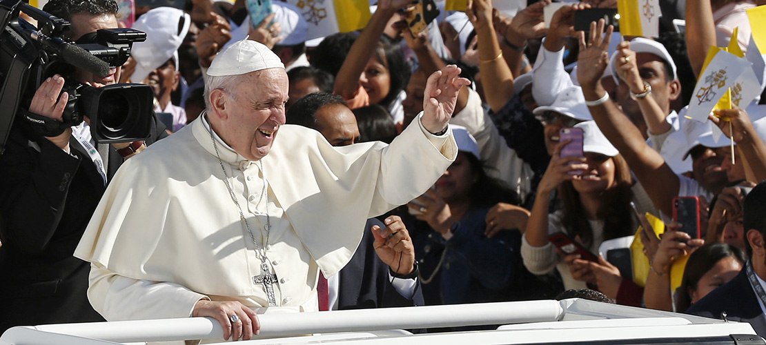 Witness to Christ with love, pope tells Catholics on Arabian Peninsula