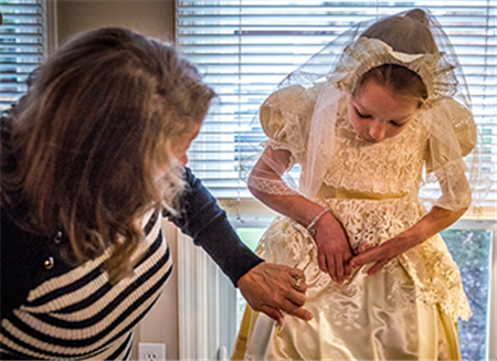 First Communion dress links generations