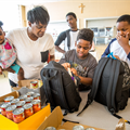 School supplies help Pathways families get off to good start