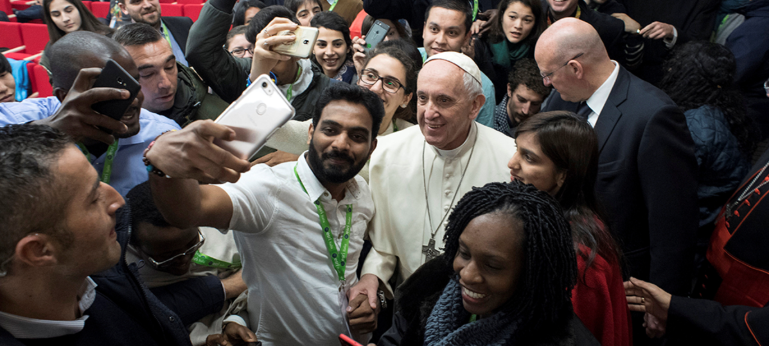 Pope asks youths to rejuvenate Church; youths ask to be heard