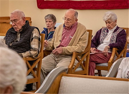 Weekly Rosary recitation brings residents together