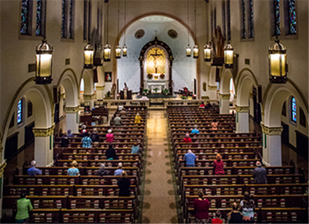 St. John Paull II Parish formed by merger of two parshes in Affton