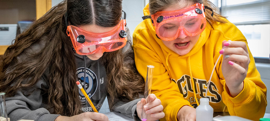 Chemistry lab, classroom update improves collaboration