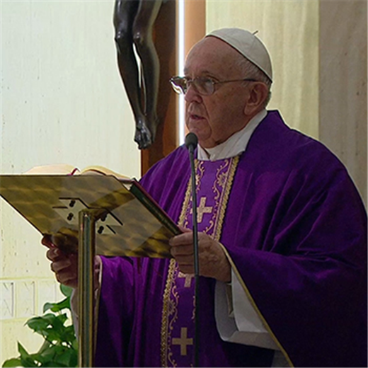 'In the assembly, I will bless the Lord,' says Pope Francis at Mass offered for victims of coronavirus