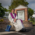 St. Ignatius pastor has taken to the roads to evangelize community during the pandemic