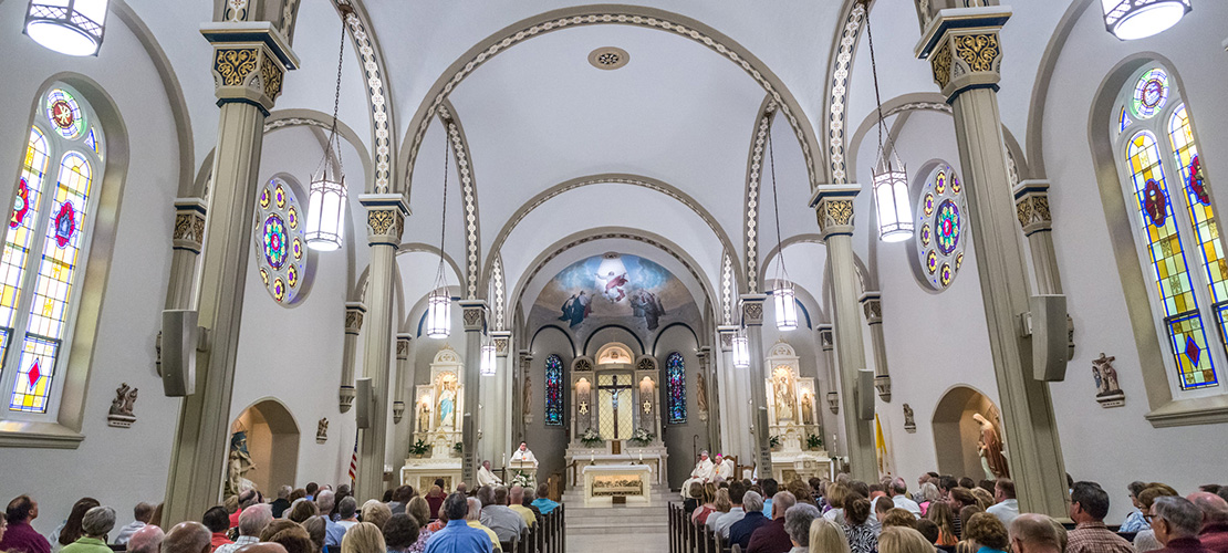 St. Paul Church renovation inspired by God — and china