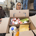 ‘Heavenly’ volunteers help with food box distribution at St. Joseph in Zell