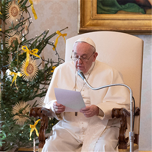 POPE’S MESSAGE | Every event and need can become an offering of thanksgiving