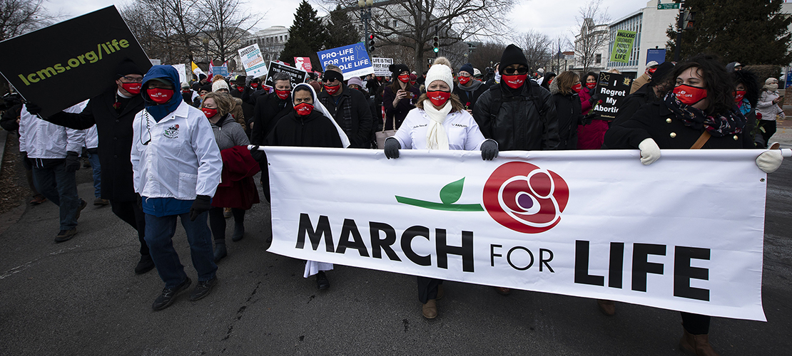 March for Life is small, but group's 'message of solidarity' with unborn strong as ever