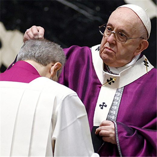 ‘Lent is a journey of return to God,’ Pope Francis said on Ash Wednesday