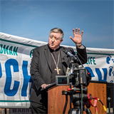 At March on the Arch, Archbishop Rozanski says the world needs more witnesses to the gift of life