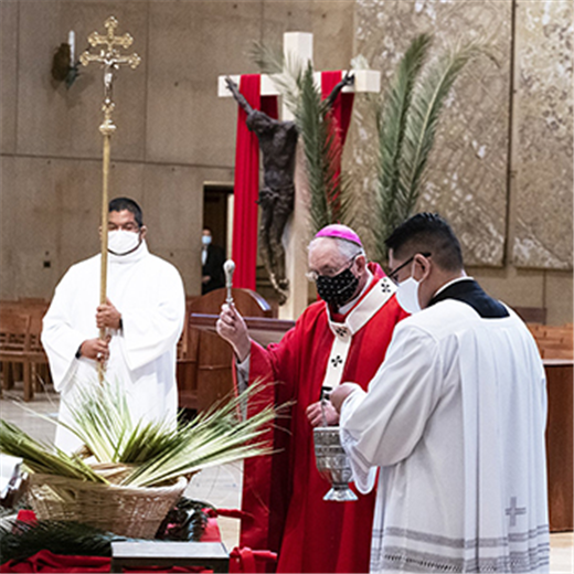 Abp. Gomez: ‘Holy Week makes us witnesses of our Lord’s love for us’