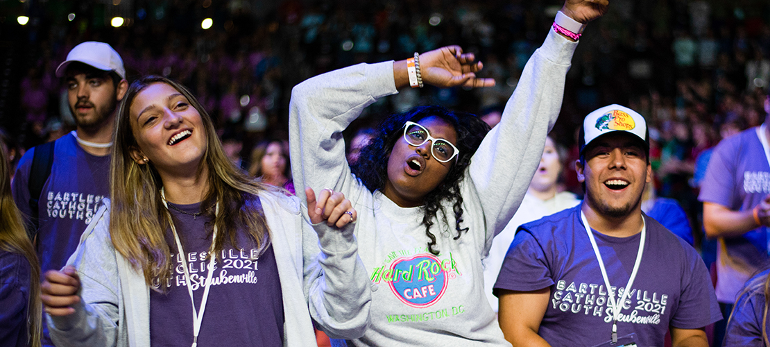 Teens experience God’s restoring presence at annual Steubenville youth conferences