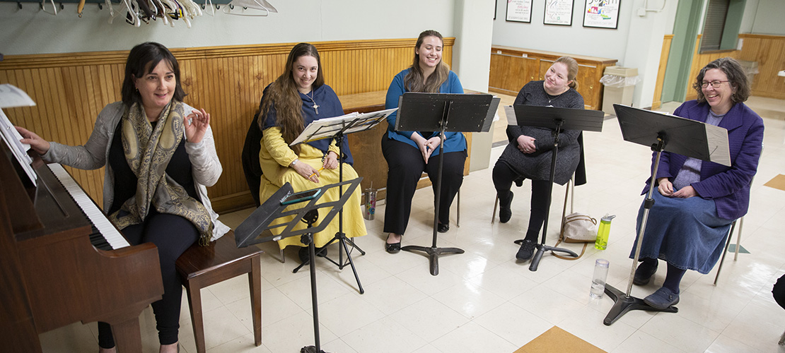 Polyhymnia women’s choir brings traditions of sacred, choral music to new audiences around the archdiocese