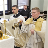 Men ordained transitional deacons look forward to making Jesus’ love known to others