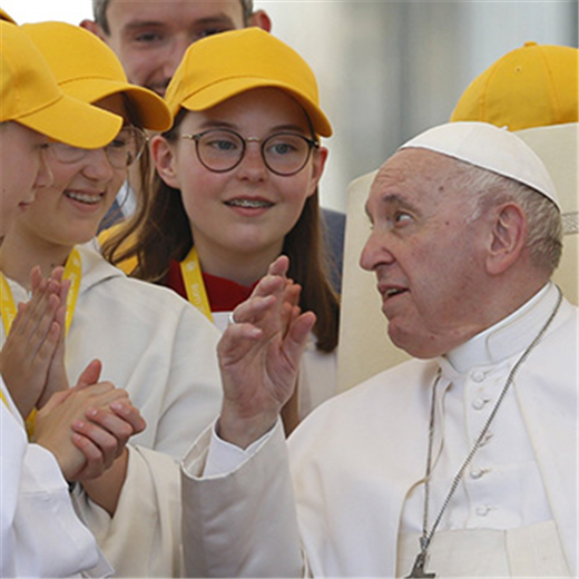 POPE’S MESSAGE | Wrinkles are signs of experience, life and maturity