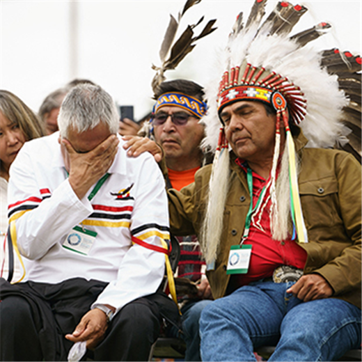 Trip shows tenacity of Canada’s Indigenous and pope