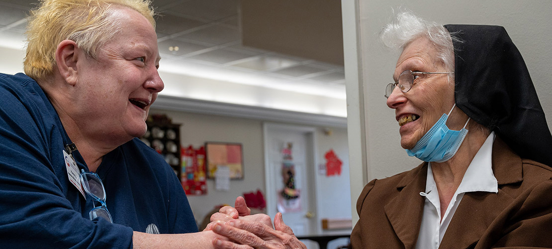 Cardinal Ritter Senior Services staff receive specialized training to support senior residents living with memory loss