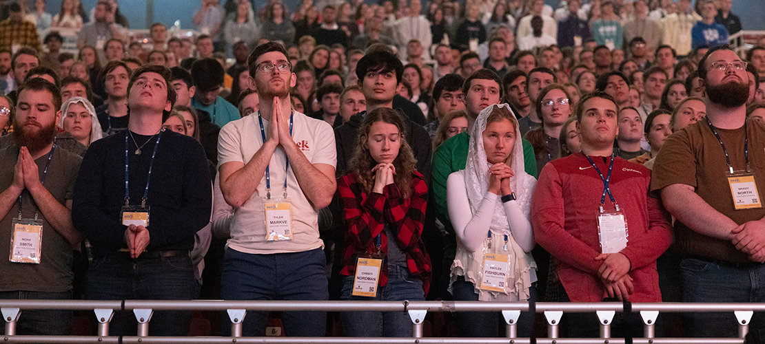 ‘The call to be His witnesses in the world’: SEEK 2023 conference opens in St. Louis with more than 17,000 college students and others