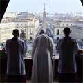 Pope: Listen to the cries of the newborn Prince of Peace
