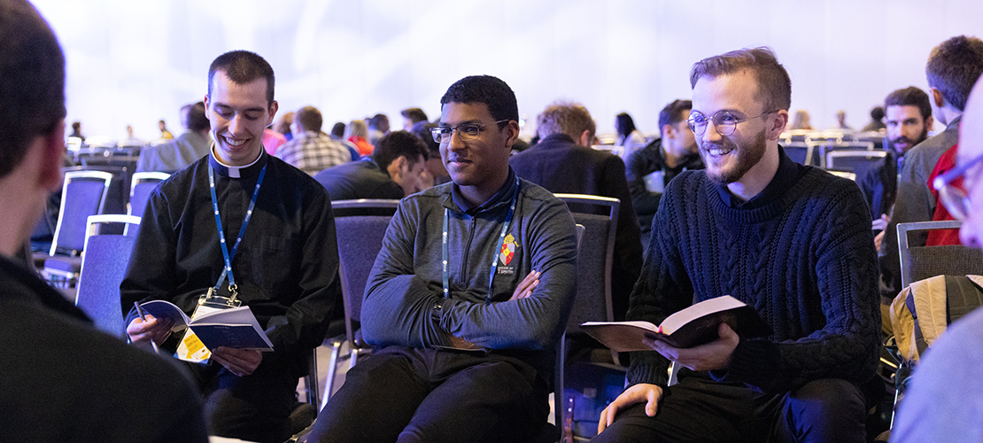 Kenrick-Glennon seminarians share experiences as ‘extensions of God’ at SEEK conference