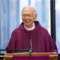 Bishop Robert Hermann cites Jesus’ eucharistic presence as inspiration for his priestly vocation