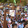 Lebanese youth who could not afford going to World Youth Day organized their own
