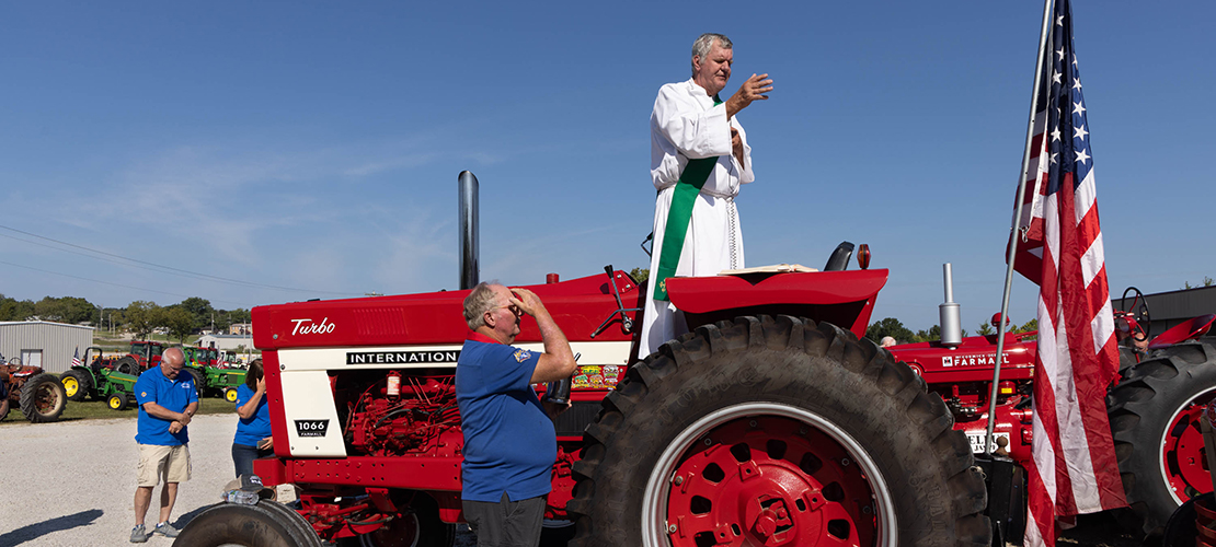 Knights of Columbus’ Journey for Charity Tractor Cruise helps stock food pantries in Franklin and Warren counties