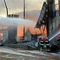 Russian drones destroy Caritas warehouse in Ukraine