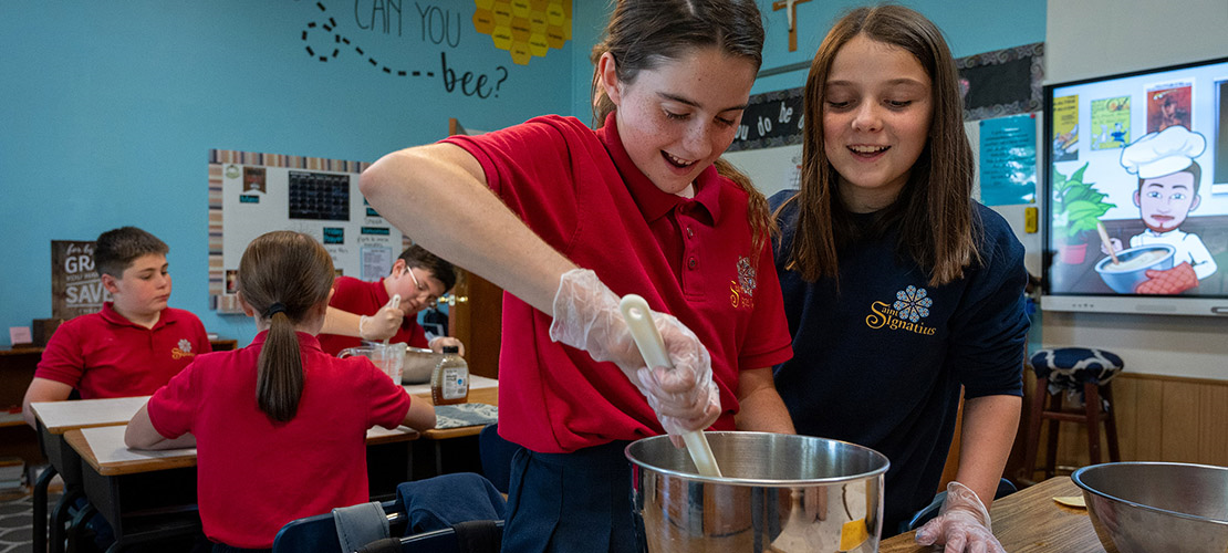 St. Ignatius students grow connection to German heritage through language, traditions