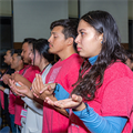 Latino group forms young adult Catholics in faith, creates community, promotes education