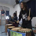 Lessons in African dance, drums at St. Louis Catholic Academy teach students culture, coordination, and concentration skills