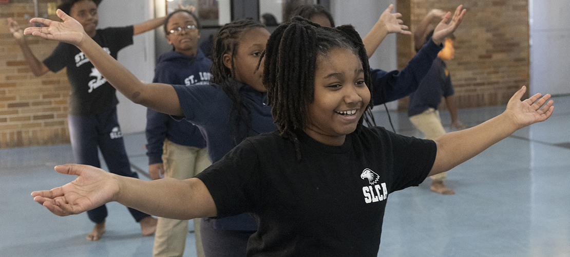 Lessons in African dance, drums at St. Louis Catholic Academy teach students culture, coordination, and concentration skills
